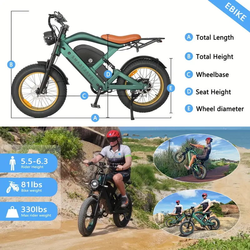 zm22 electric bike 750w 48v 20ah removable battery max speed 20mph 4 shock absorptions for adults teens urban city commuter details 1