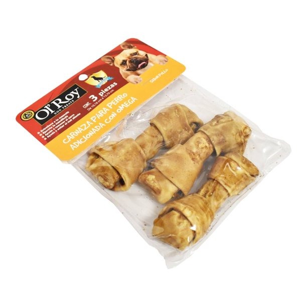 Carnaza Para Perro Ol'Roy Sabor Pollo 3 Piezas