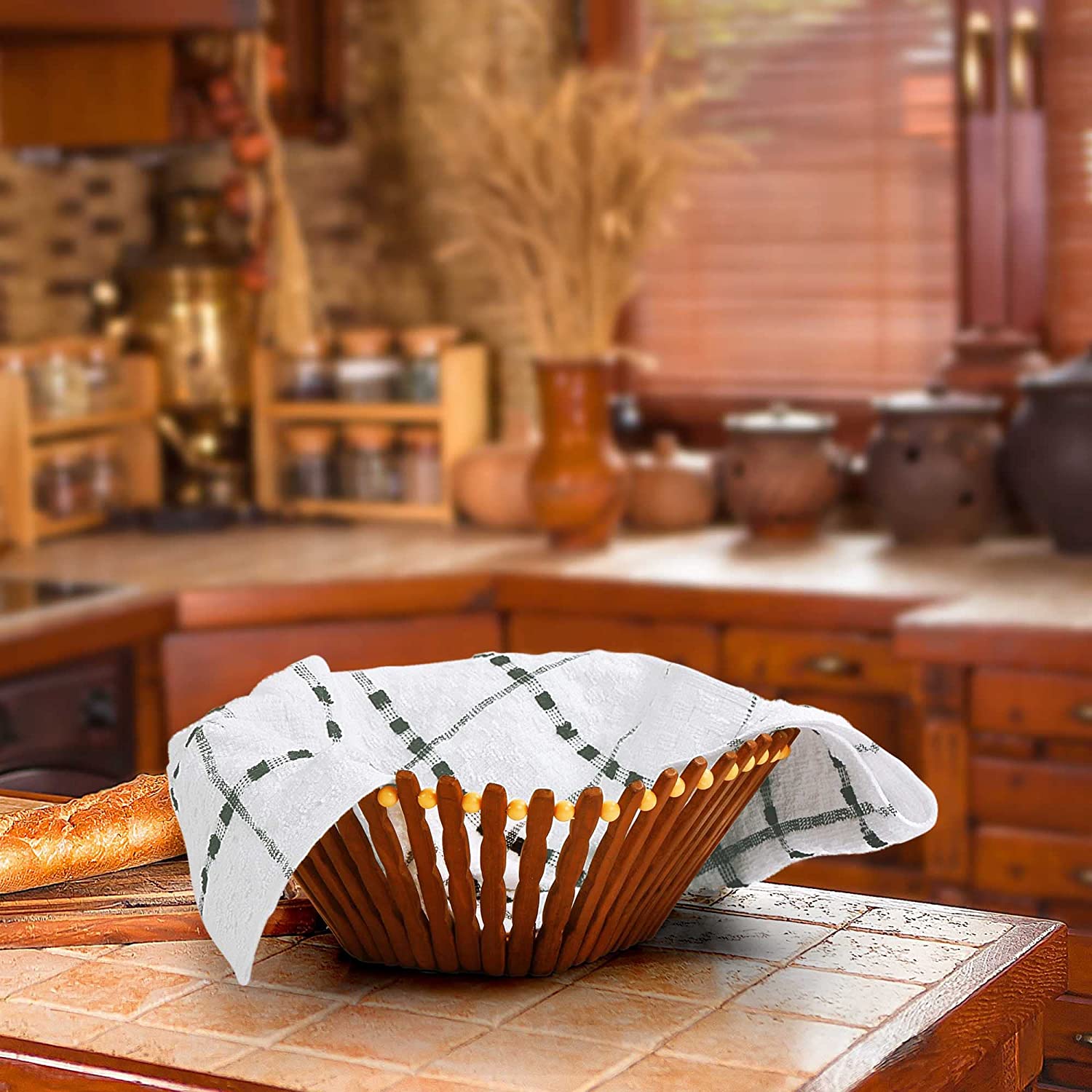 Toallas de cocina (paquete de 12), 15 x 25 pulgadas, 100 % algodón hilado en anillos, súper suaves y absorbentes, juego de toallas de cocina, paños de cocina y toallas de bar (negro)