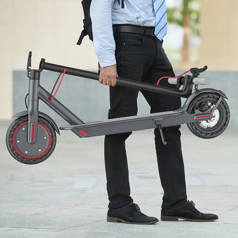   lp80 350w 36-42v bater&iacute;a scooter el&eacute;ctrico con neum&aacute;ticos   antideslizantes de 8.5, scooter el&eacute;ctrico con   de largo alcance, 15.5mph y 3   de velocidad plegable scooter el&eacute;ctrico para adultos, gran regalo para navidad, acci&oacute;n de  ,   detalles 2