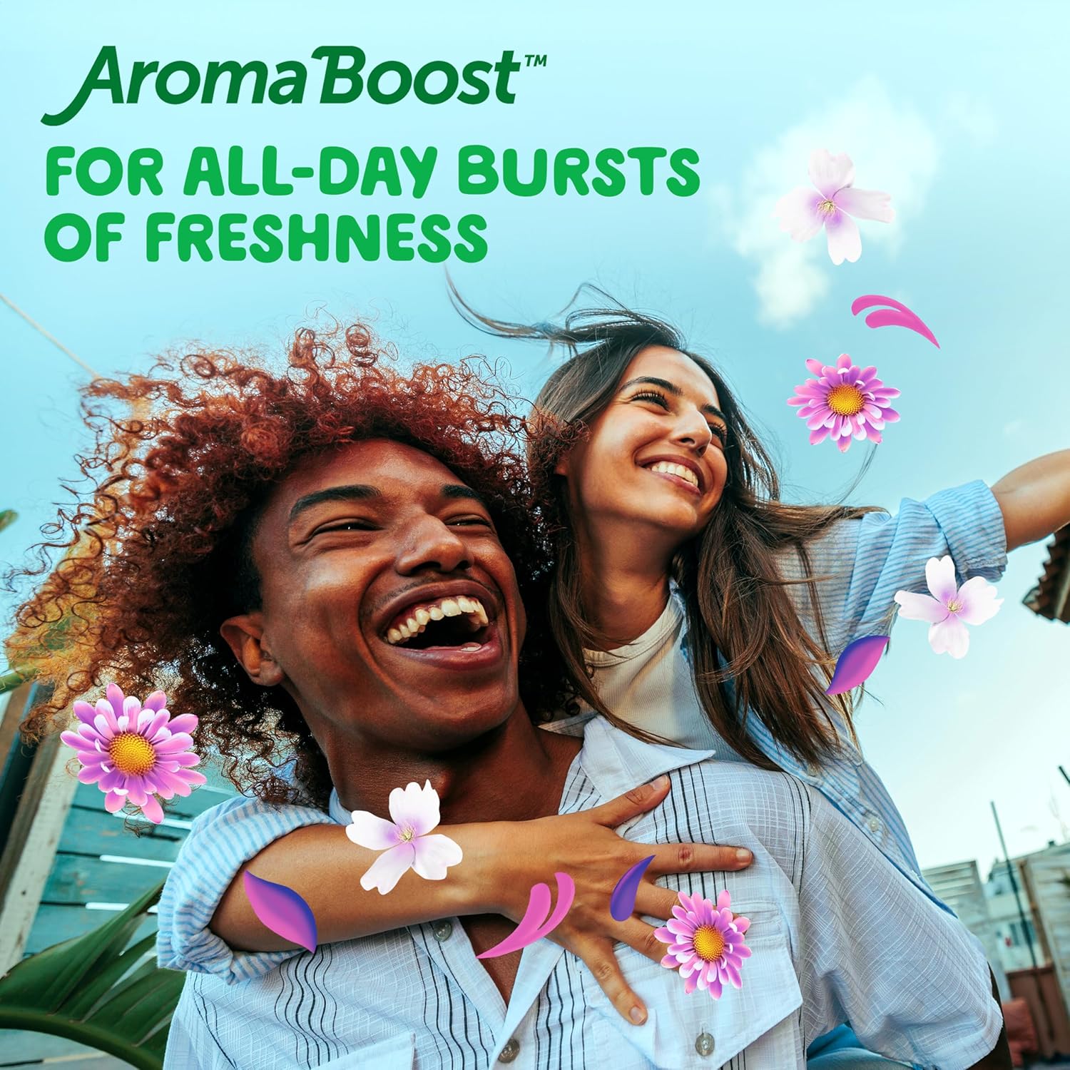 Detergente líquido para ropa Gain + Aroma Boost, aroma a brisa de luna, 107 cargas, 154 onzas líquidas, compatible con alta eficiencia (HE) con Febreze y Oxi (125)