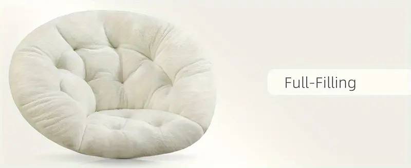 Sillas Platillo Plegables Sillón Lounge, Cómodo y Robusto Mueble Lounge Silla Plegable para Camping, Patio, Sala de Estar, Dormitorio detalles 4