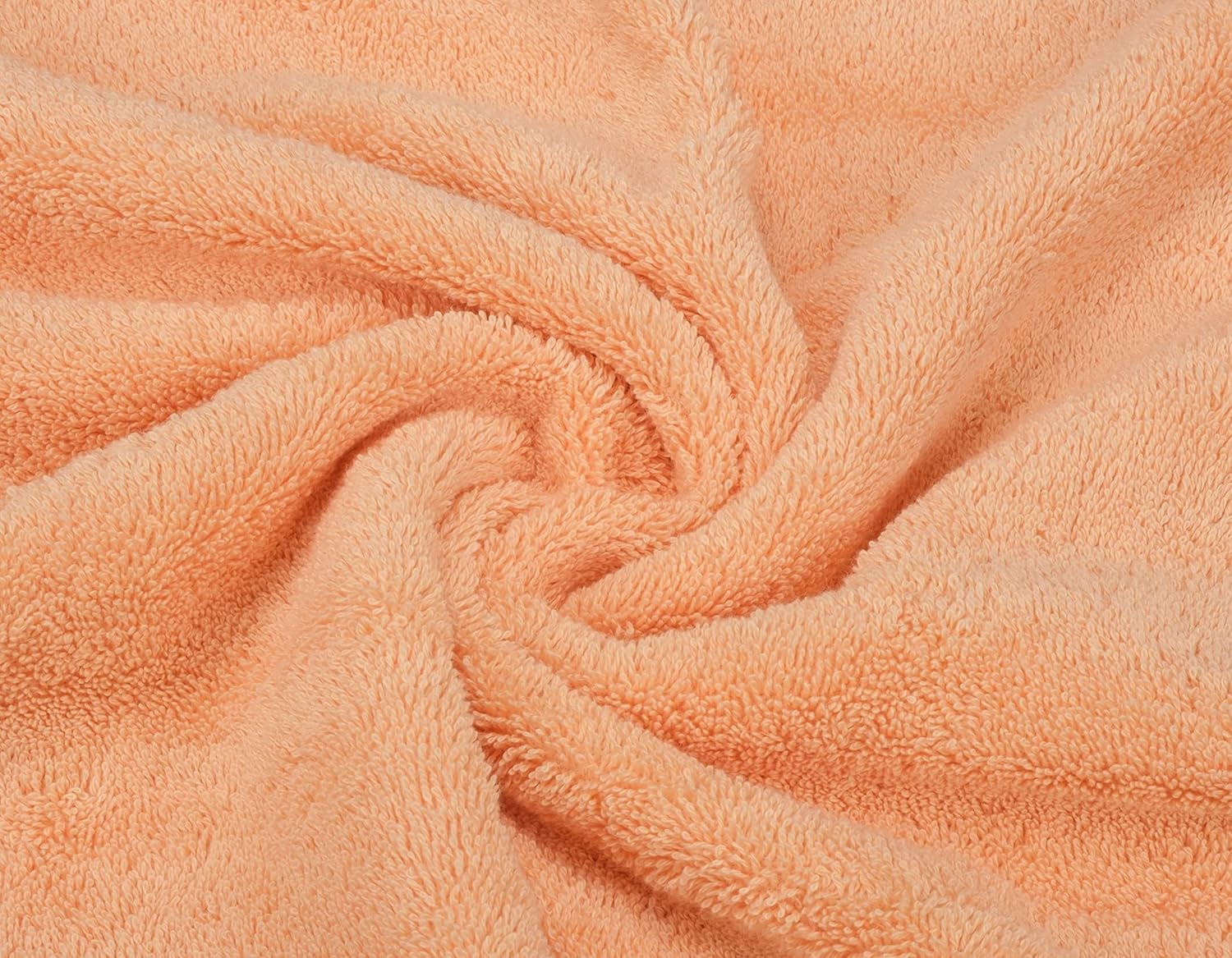 Juego de toallas de lujo American Soft Linen de 6 piezas: 2 toallas de baño, 2 toallas de mano y 2 toallitas, 100 % algodón turco, color gris claro.