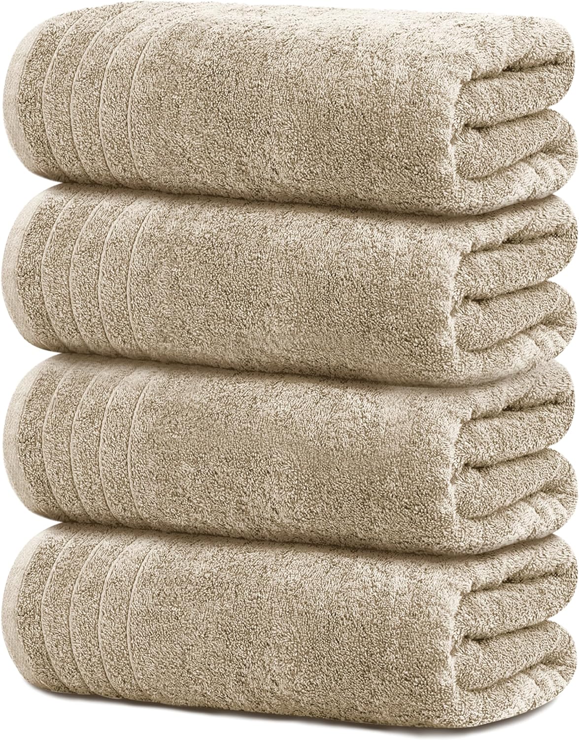 Toallas de baño extragrandes Tens Towels de 76 x 152 cm, 100 % algodón, más grandes y ligeras, de secado rápido, ligeras, súper suaves y absorbentes, perfectas para el baño.