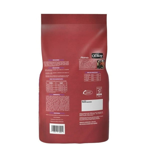 Alimento para perro Ol Roy cachorro raza pequeña 4kg