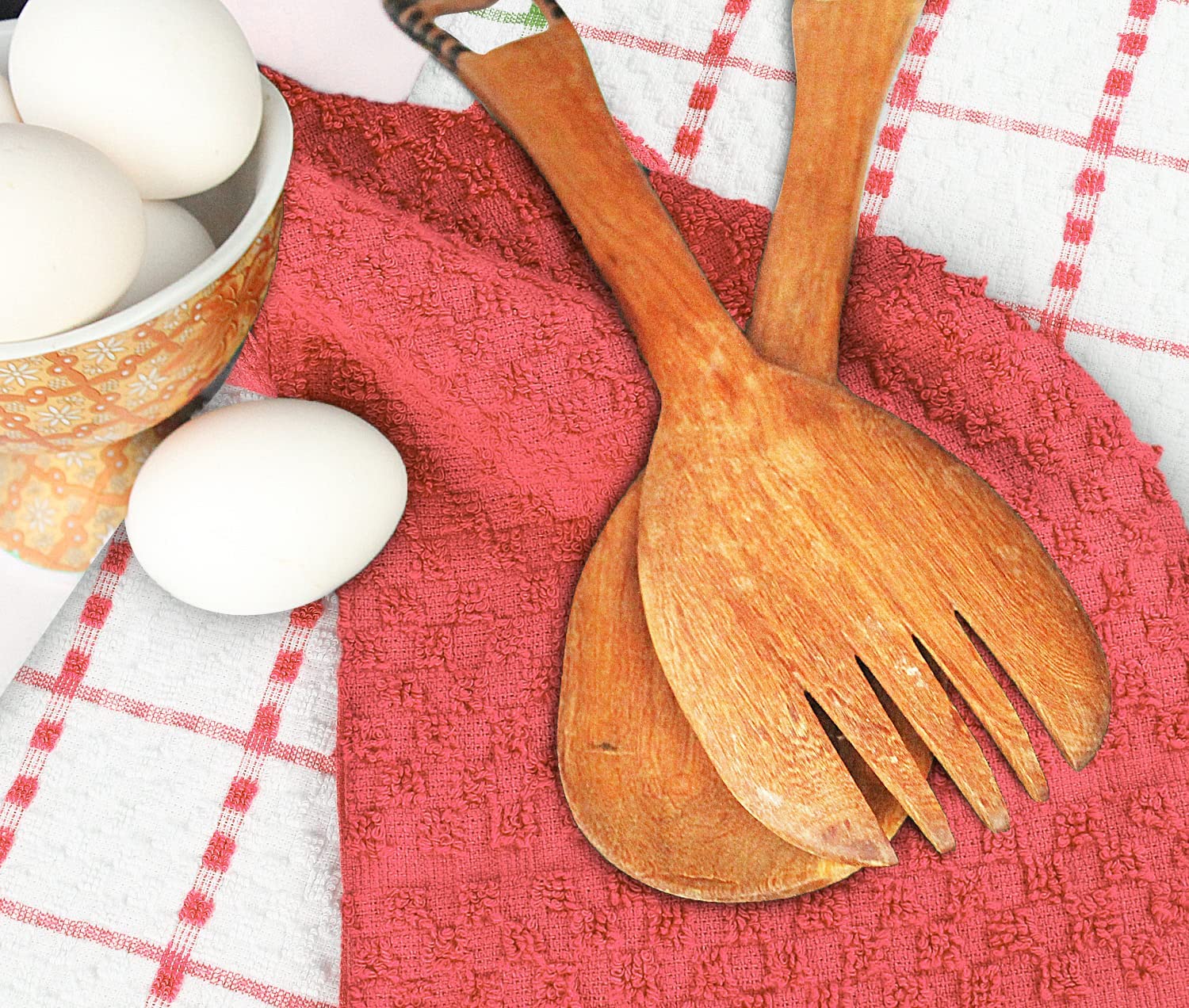 Toallas de cocina (paquete de 12), 15 x 25 pulgadas, 100 % algodón hilado en anillos, súper suaves y absorbentes, juego de toallas de cocina, paños de cocina y toallas de bar (negro)