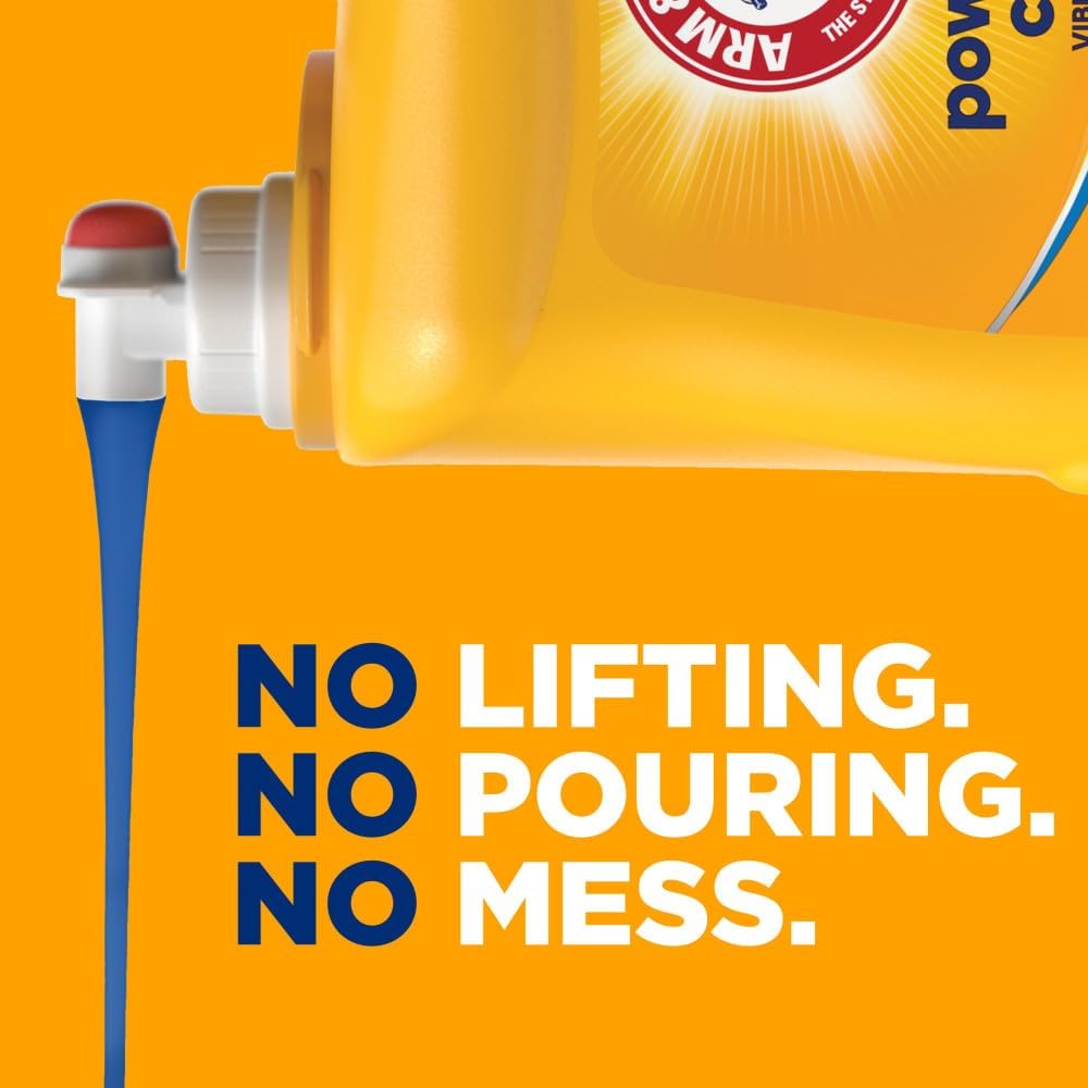 Detergente líquido para ropa Arm & Hammer Clean Burst, 170 cargas, 170 onzas líquidas
