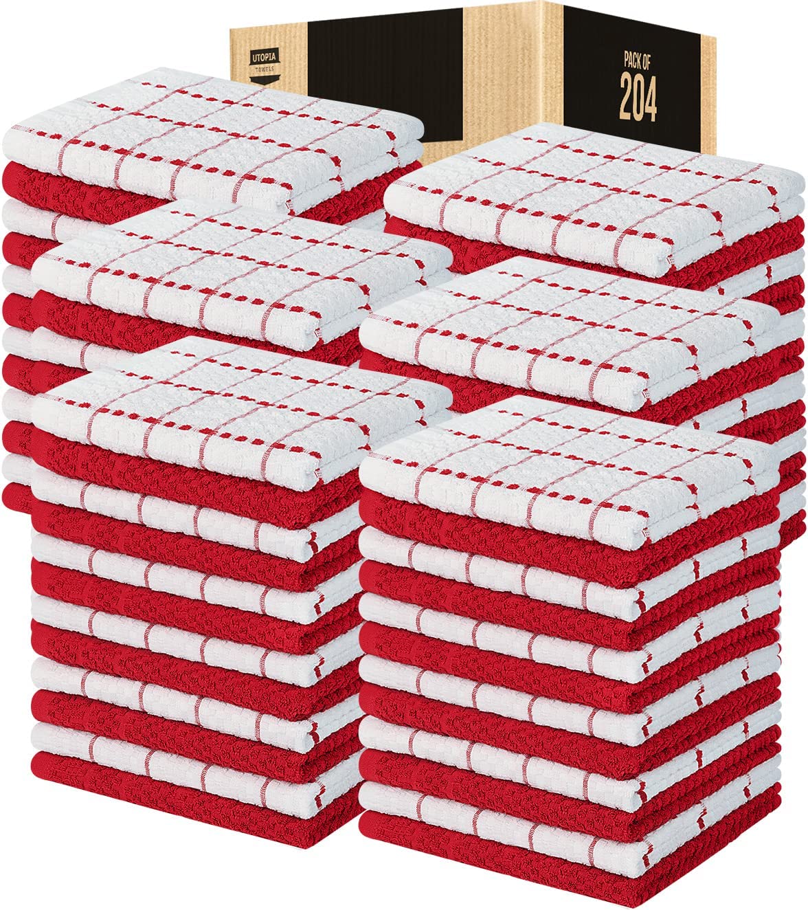 Toallas de cocina (paquete de 12), 15 x 25 pulgadas, 100 % algodón hilado en anillos, súper suaves y absorbentes, juego de toallas de cocina, paños de cocina y toallas de bar (negro)