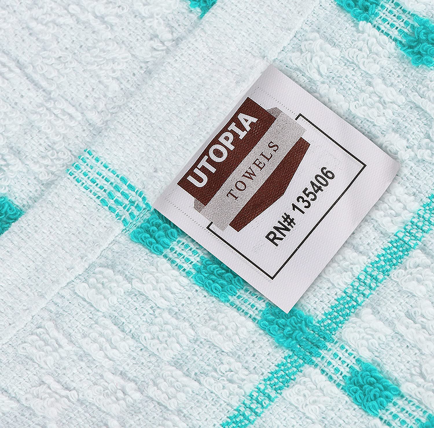 Toallas de cocina (paquete de 12), 15 x 25 pulgadas, 100 % algodón hilado en anillos, súper suaves y absorbentes, juego de toallas de cocina, paños de cocina y toallas de bar (negro)