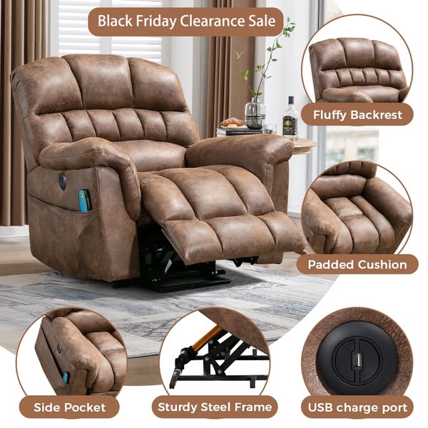 Oferta por tiempo limitado 💥 Sillón reclinable elevable