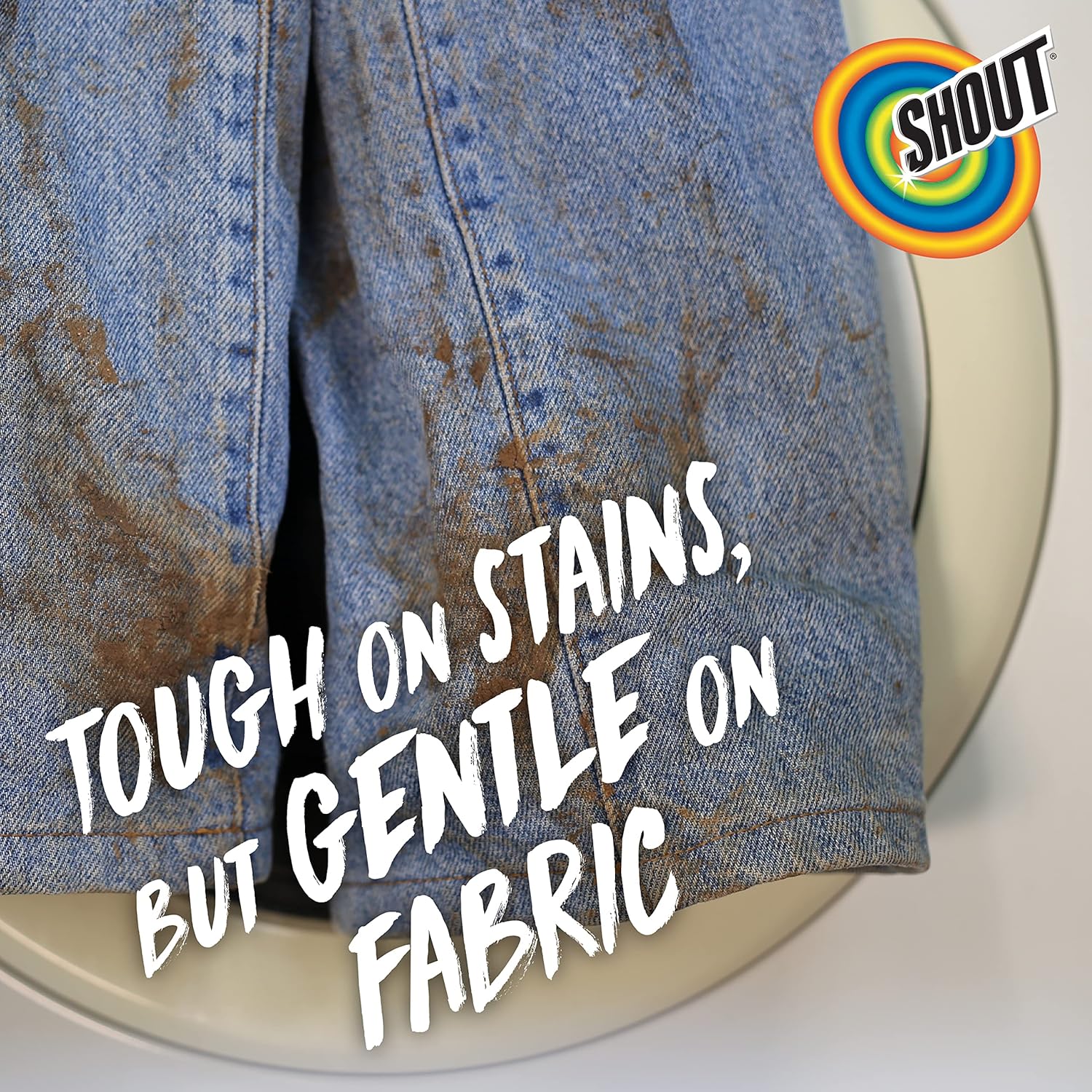 Gel quitamanchas Shout Advanced para ropa, elimina más de 100 tipos de manchas difíciles - Spray de 22 oz