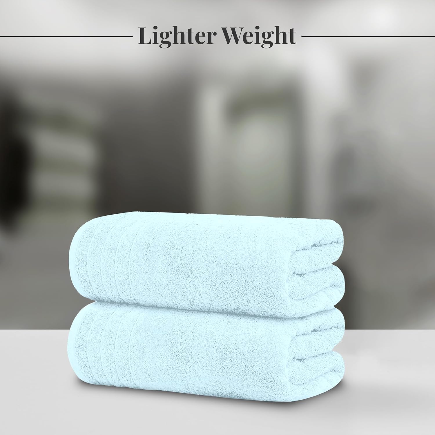 Toallas de baño extragrandes Tens Towels de 76 x 152 cm, 100 % algodón, más grandes y ligeras, de secado rápido, ligeras, súper suaves y absorbentes, perfectas para el baño.