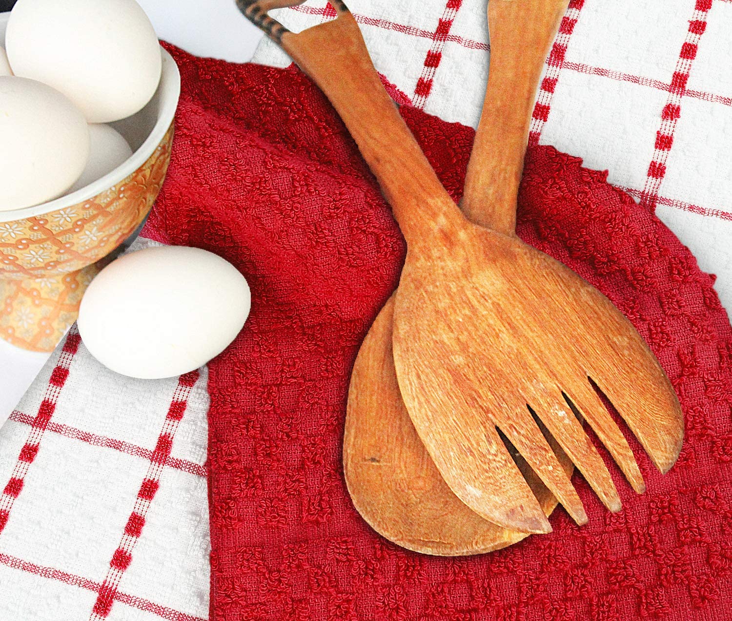 Toallas de cocina (paquete de 12), 15 x 25 pulgadas, 100 % algodón hilado en anillos, súper suaves y absorbentes, juego de toallas de cocina, paños de cocina y toallas de bar (negro)