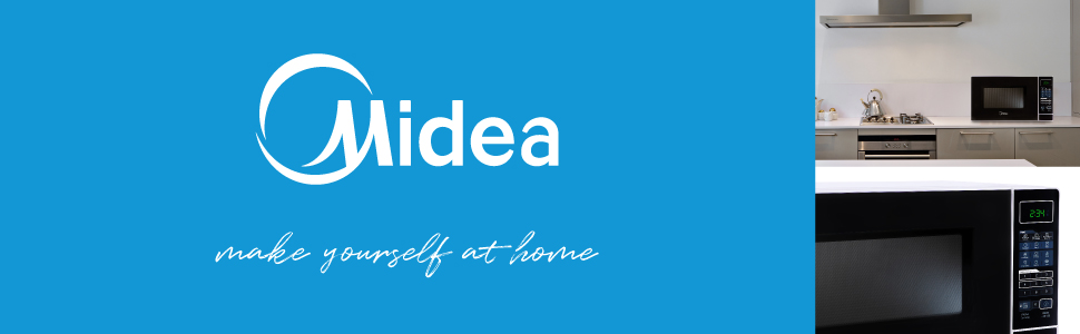 Microondas Midea, Alta calidad, Fácil de usar, Potencia de cocción