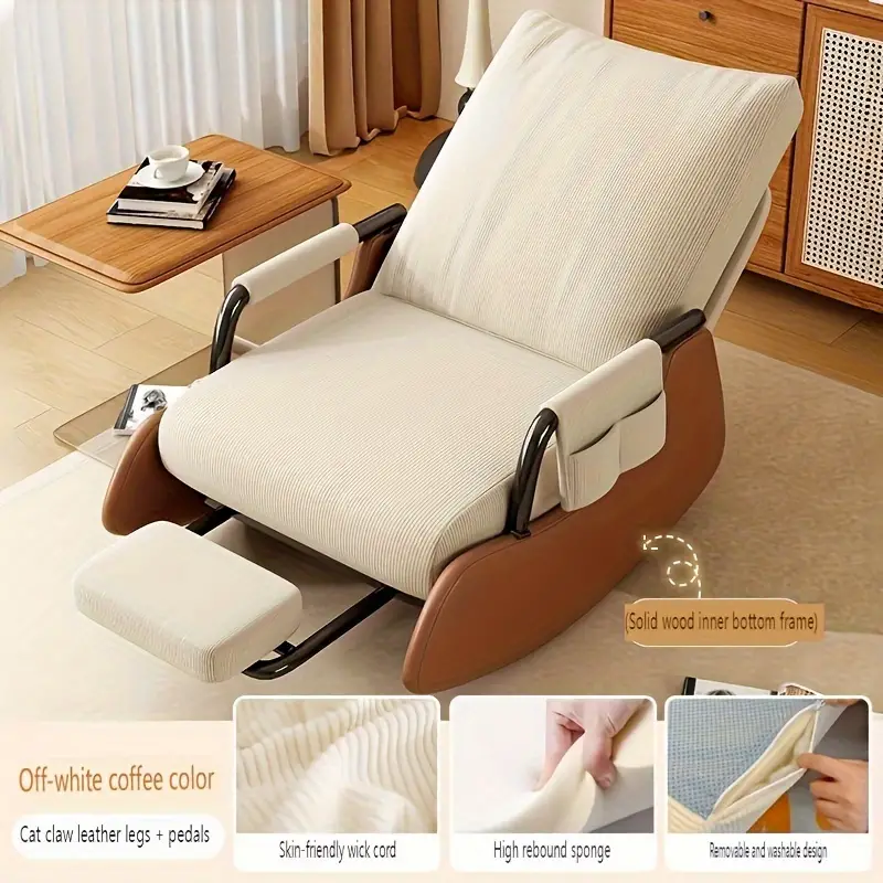 de ajustable reclinable con , plegable, de , de , acabado barnizado, de uso en y - de relajación adultos detalles 0