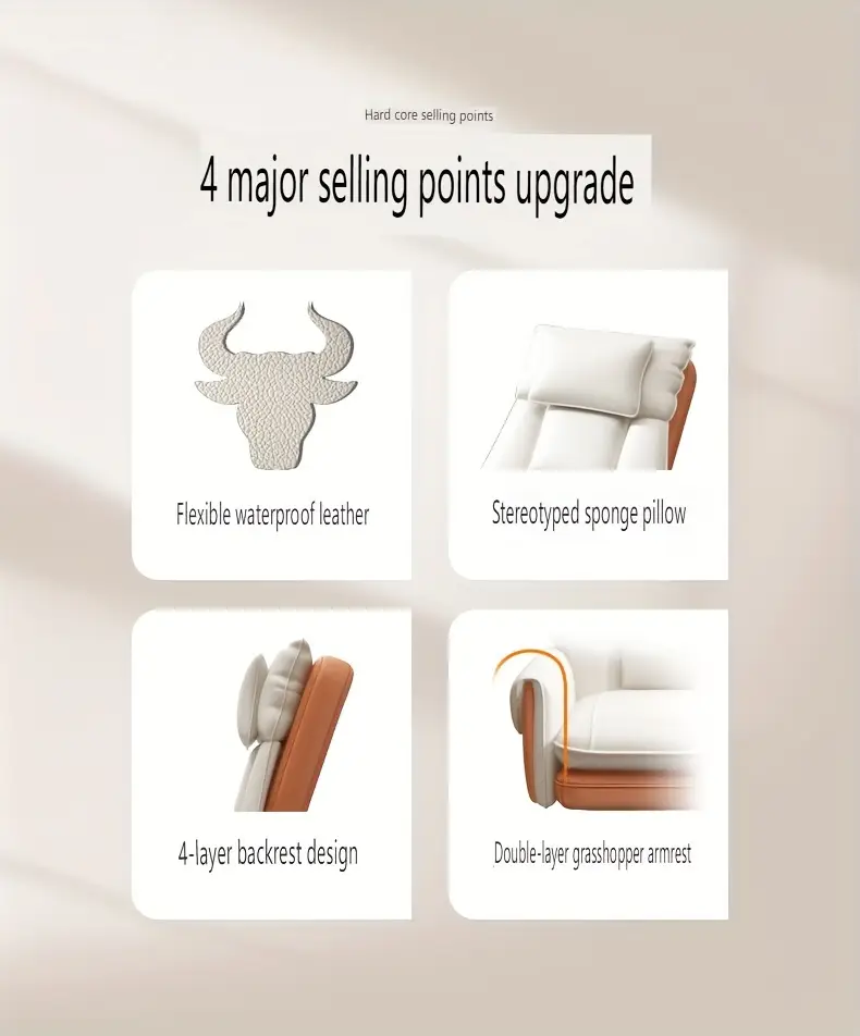 silla de   ergonómica con reclinador, silla de computadora de juego   espalda ajustable,   de metal con acolchado de algodón, silla de escritorio   con   manual de  , no necesita electricidad ni batería, compatible con suelos duros,   de limpiar, diseño de espalda   tapizada detalles 6