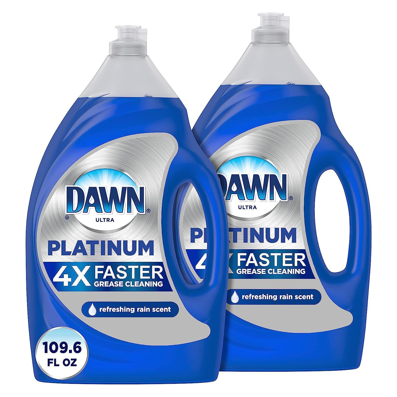 Detergente lavavajillas Dawn Platinum, aroma refrescante a lluvia, 947 ml (32.7 oz)