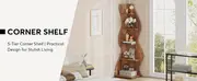 pequeño estante de de madera de 5 niveles - estante de libros en la pared eficiente en con diseño único de marina, para y decoración de en casa, construcción , montaje , estante de libros para en casa|estante de madera | de estantería , decoraciones de estantes detalles 0