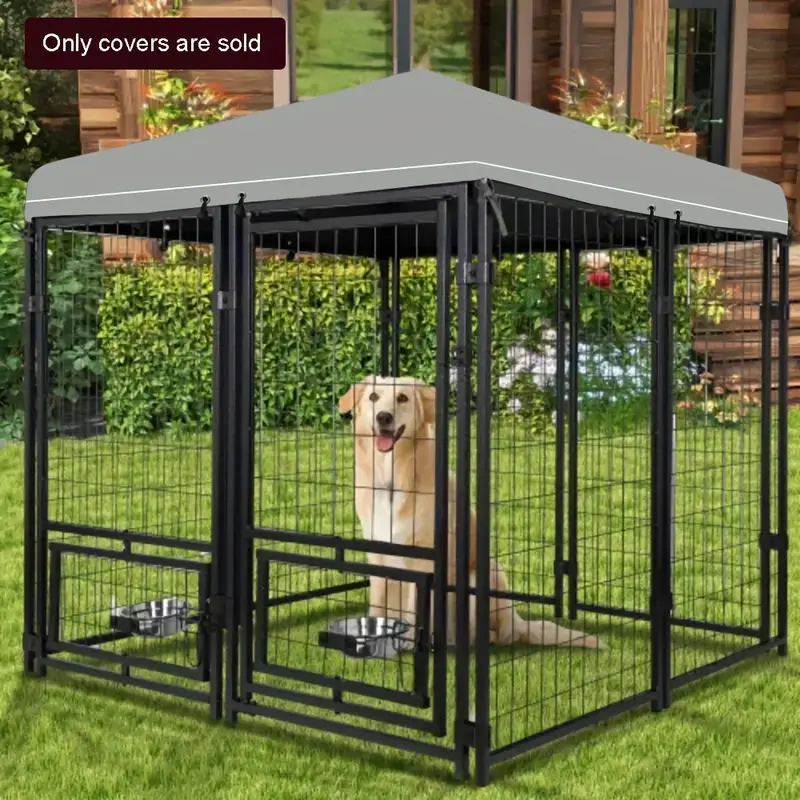 1pc (  cubierta) cubierta de kennel para perros   con 8pcs de   elástica de sujeción adecuada para   kennel de perros de la imagen detalles 0