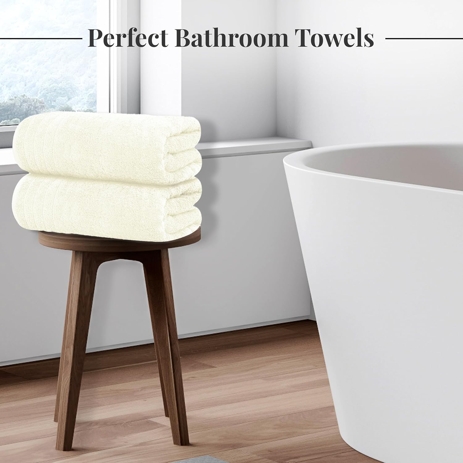Toallas de baño extragrandes Tens Towels de 76 x 152 cm, 100 % algodón, más grandes y ligeras, de secado rápido, ligeras, súper suaves y absorbentes, perfectas para el baño.