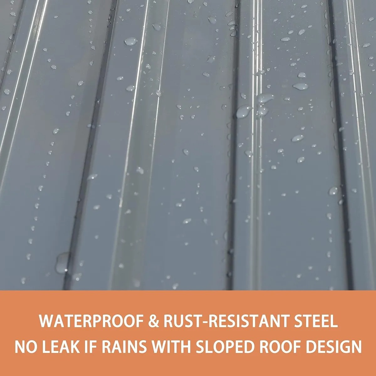 Cobertizo, C/techo De Doble Bucle, 4x4 Pies, Mupater As Described