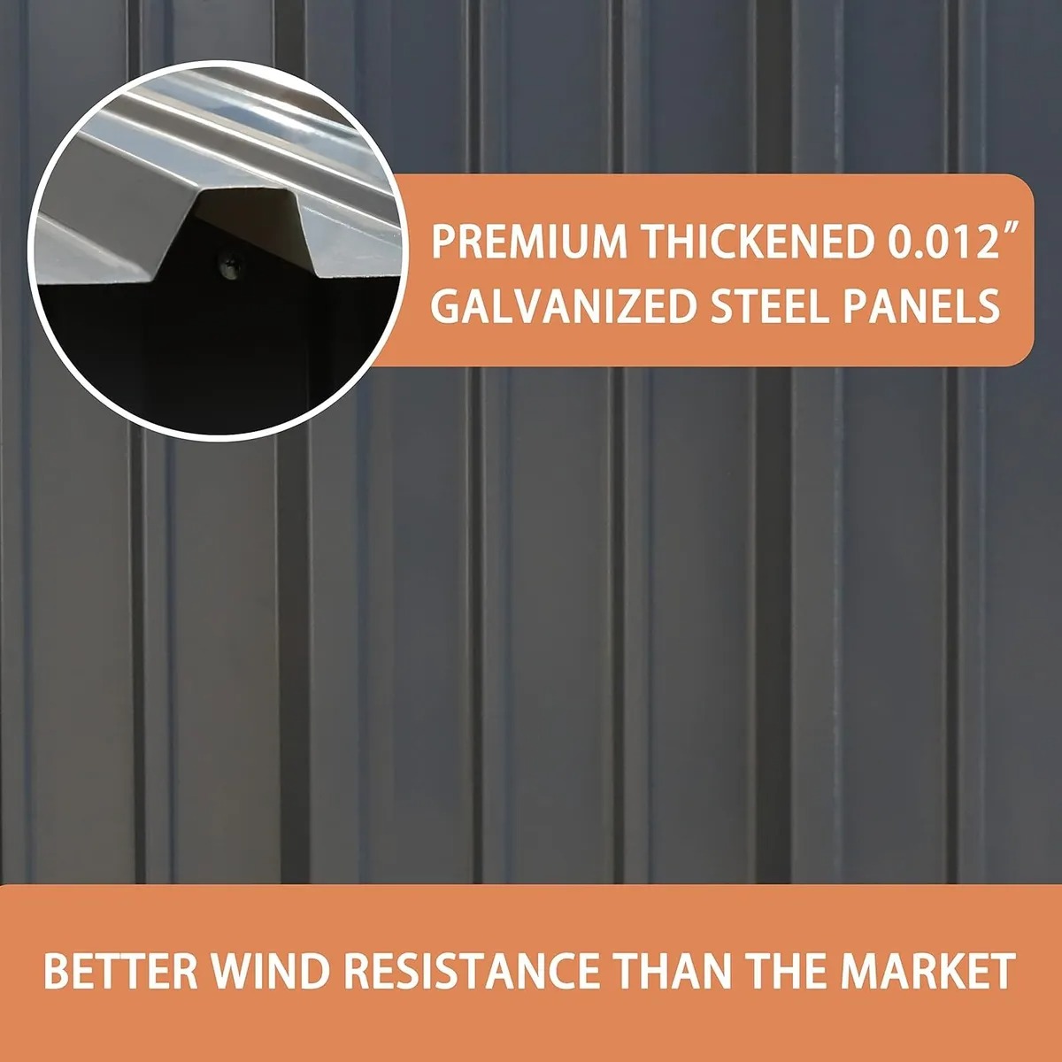 Cobertizo, C/techo De Doble Bucle, 4x4 Pies, Mupater As Described