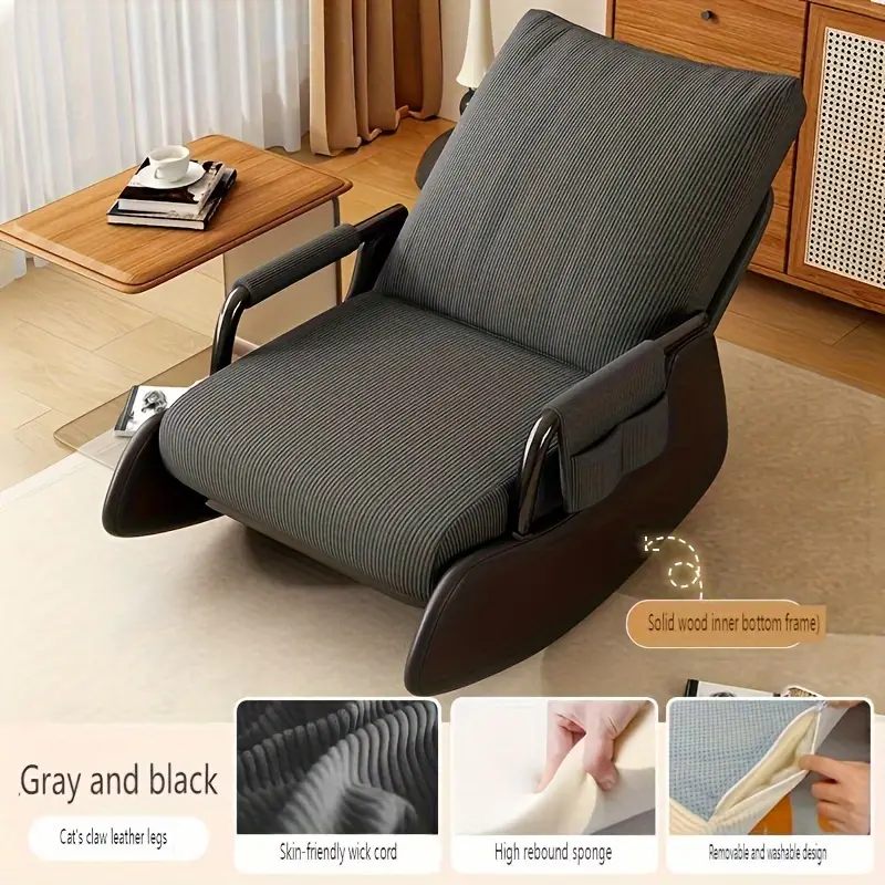 de ajustable reclinable con , plegable, de , de , acabado barnizado, de uso en y - de relajación adultos detalles 6