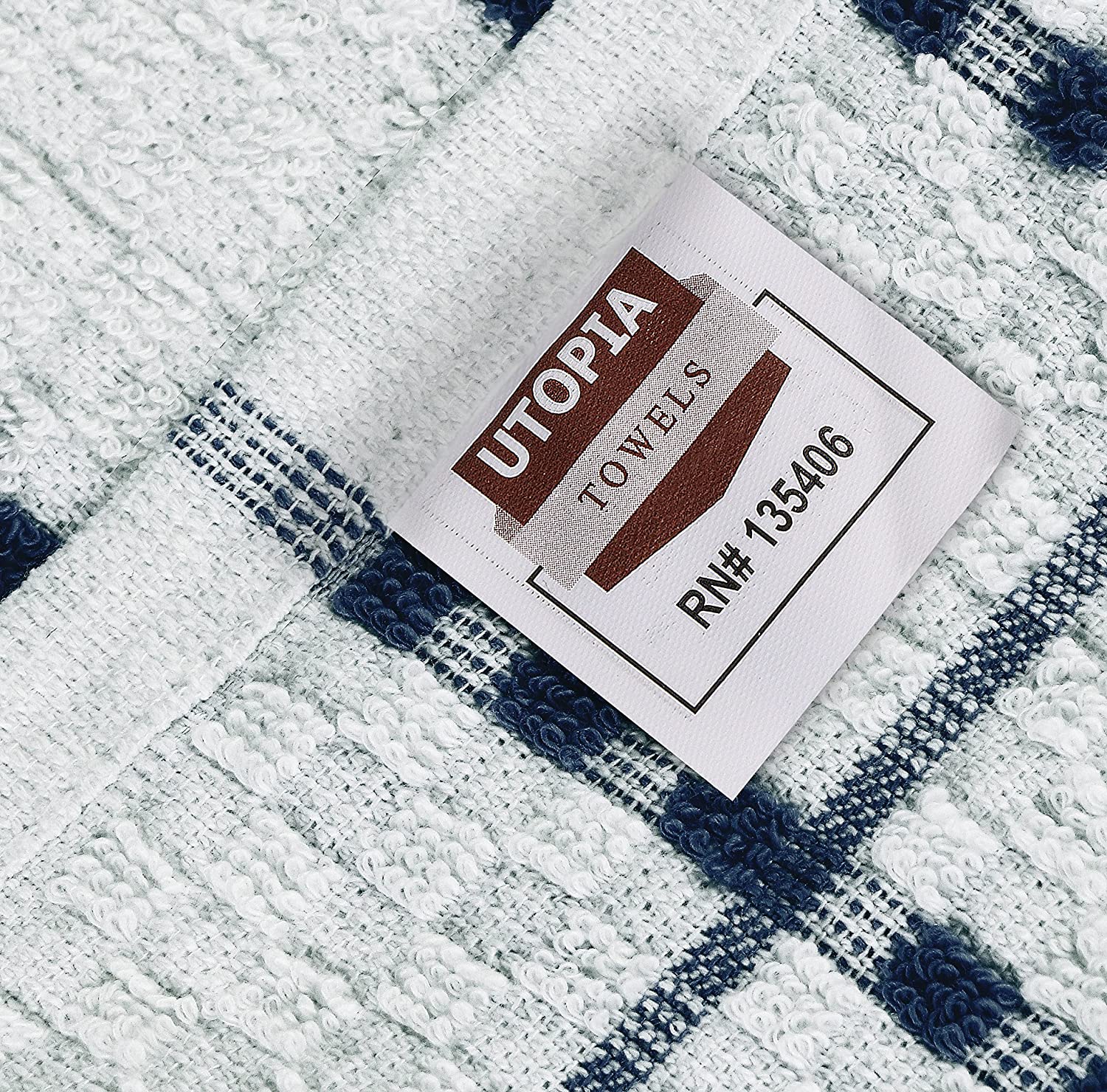 Toallas de cocina (paquete de 12), 15 x 25 pulgadas, 100 % algodón hilado en anillos, súper suaves y absorbentes, juego de toallas de cocina, paños de cocina y toallas de bar (negro)