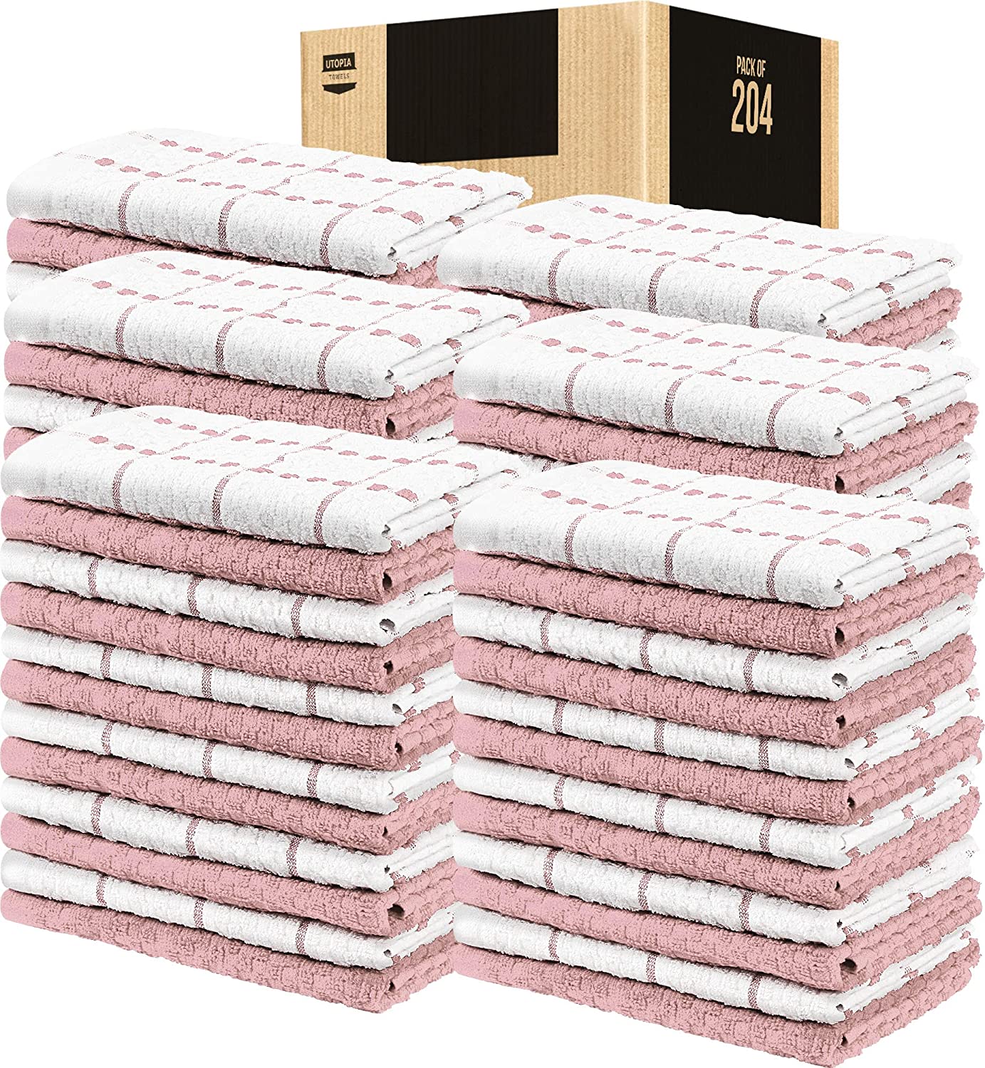 Toallas de cocina (paquete de 12), 15 x 25 pulgadas, 100 % algodón hilado en anillos, súper suaves y absorbentes, juego de toallas de cocina, paños de cocina y toallas de bar (negro)