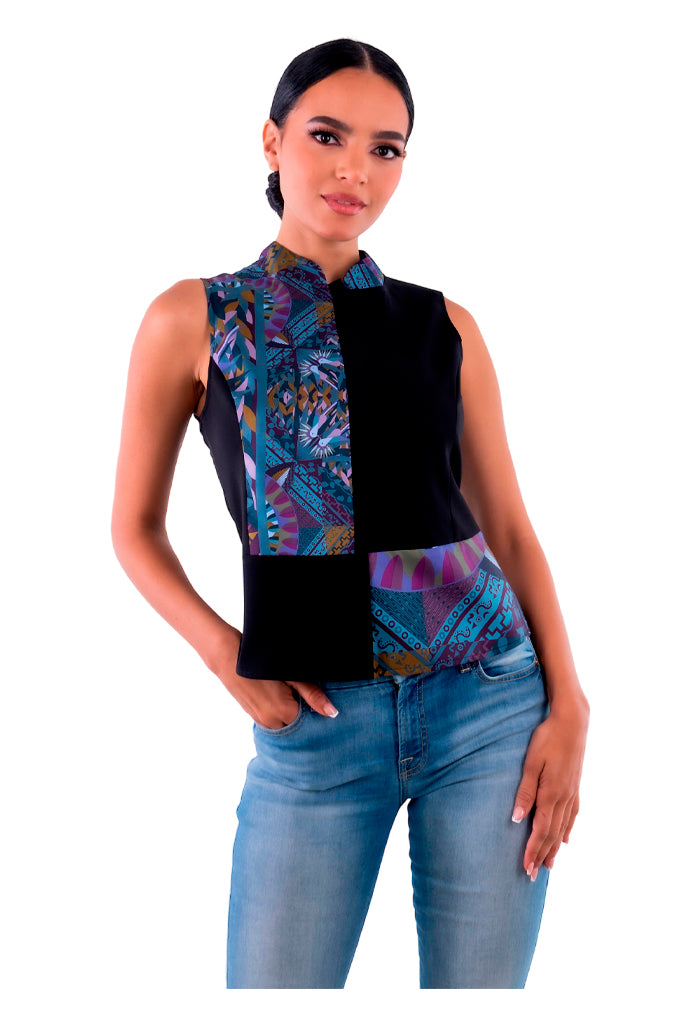 Chaleco Combinado Cenote Gris