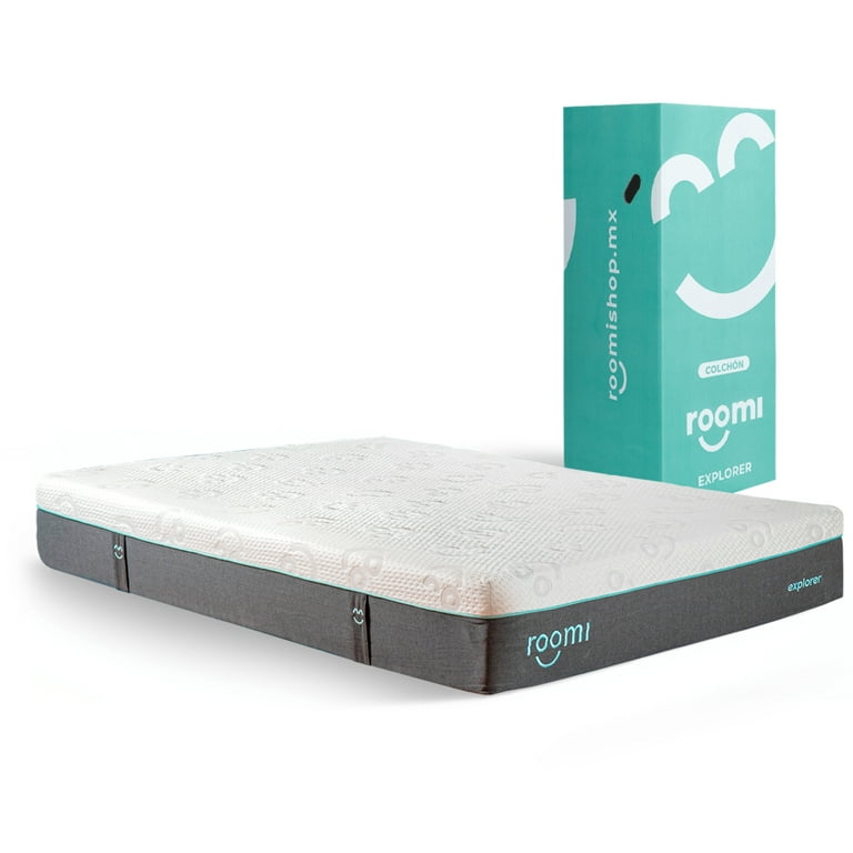 Colchón De Caja Roomi Explorer Individual Tecnología Hybrid -Pruébame 100 Noches