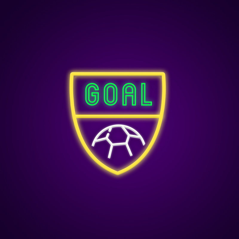 Goal Neon Sign-illusion