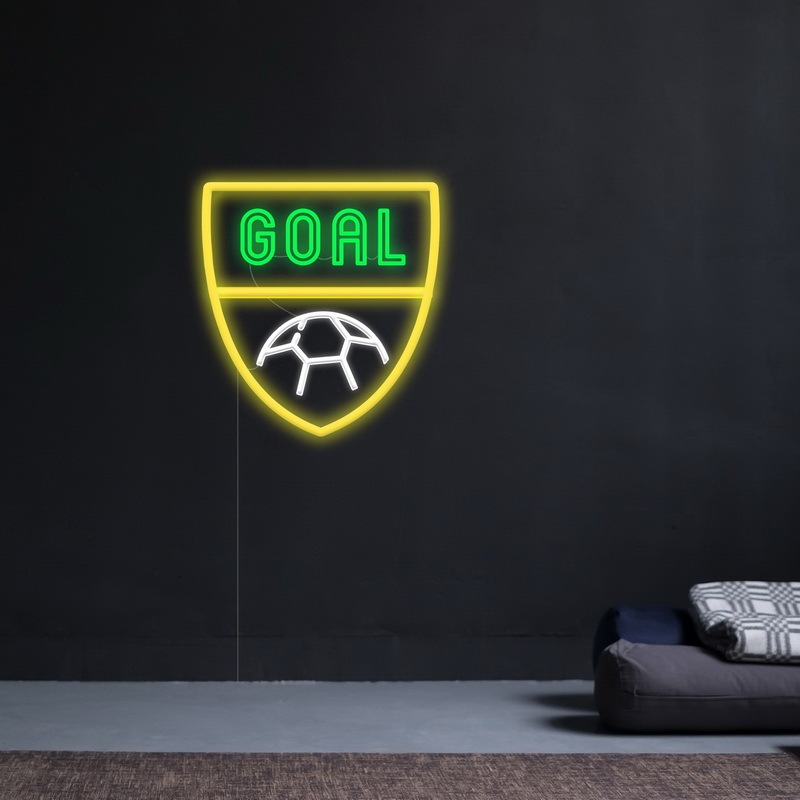 Goal Neon Sign-illusion