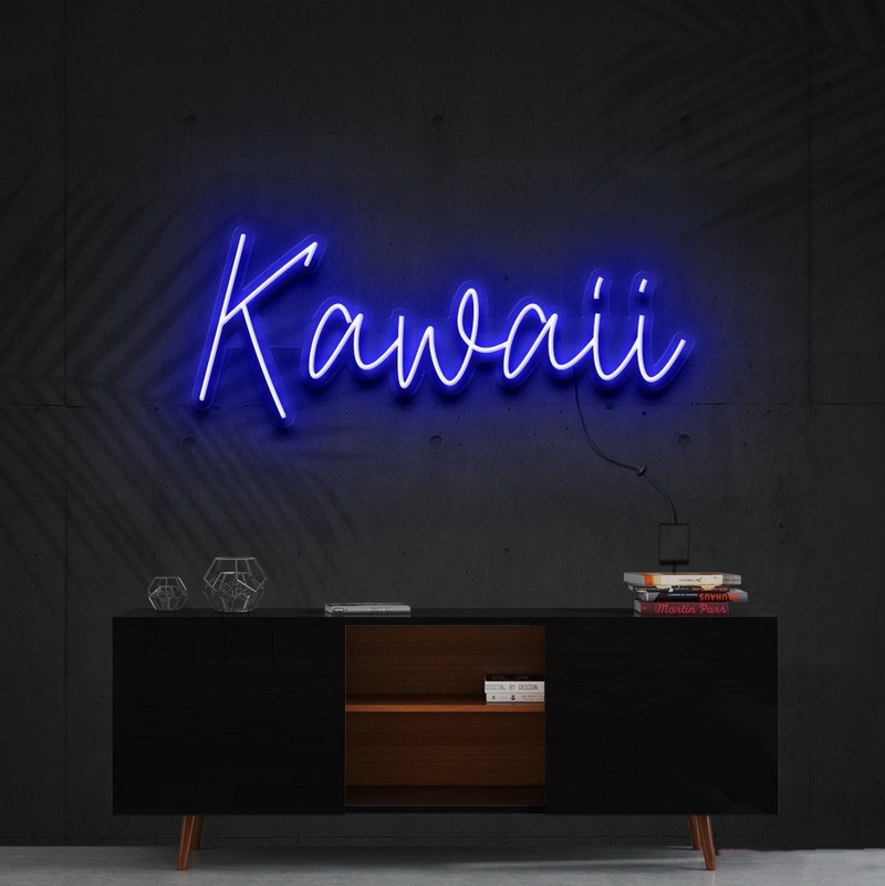 Kawaii Neon Sign-illusion