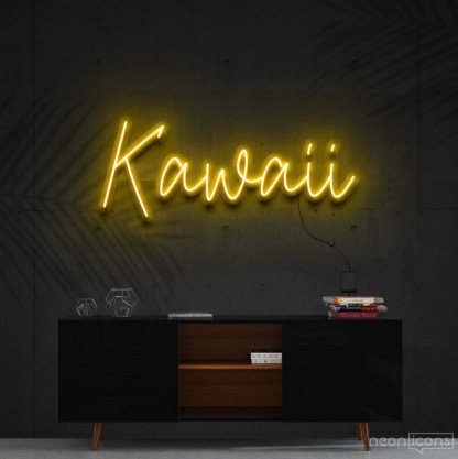 Kawaii Neon Sign-illusion