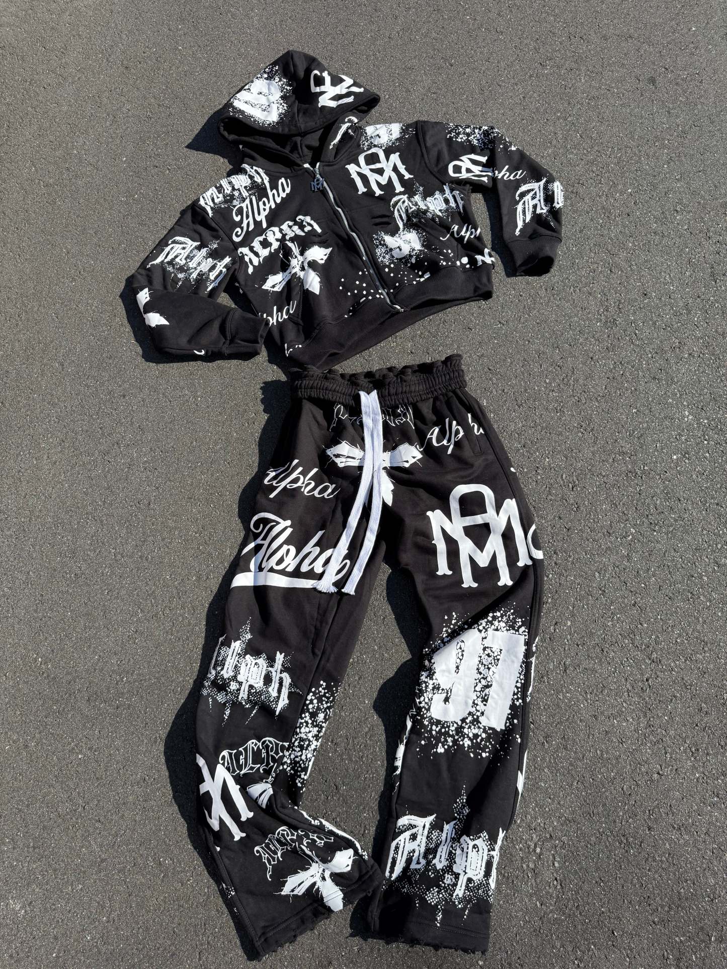 ALPHA TRACK FLARRED SUIT