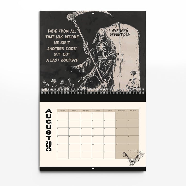 SVD Wall Hanging Calendar 2025 LA