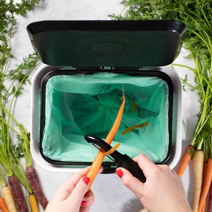 Full Circle Fresh Air OdorFree Kitchen Compost Collector