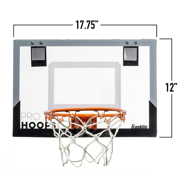 Indoor Mini Basketball Hoop for Kids,Hight Adjustment Wall Mounted Indoor Over The Door Basketball Hoops,Toys Gifts Boys Teens