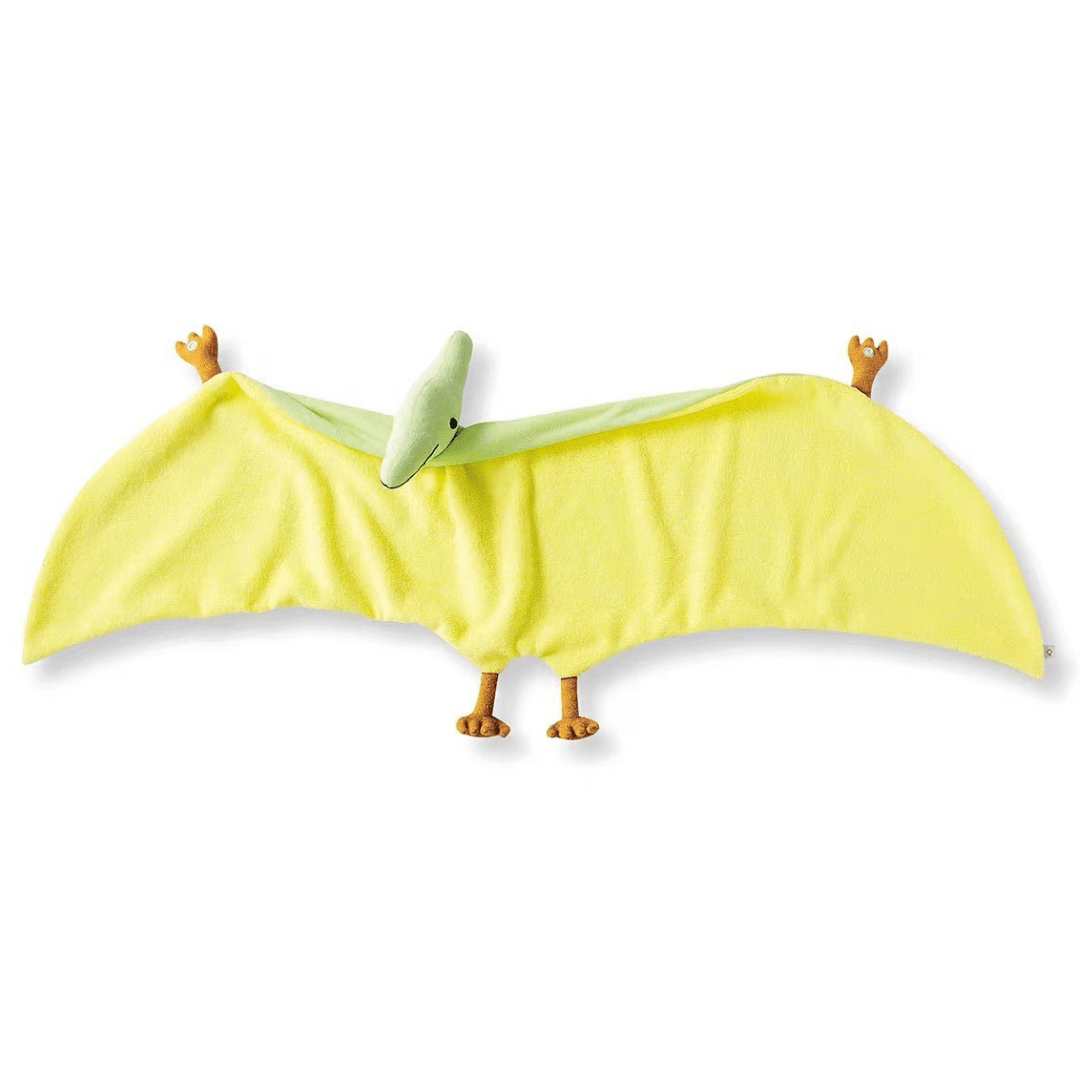 Personalized Name Cute Pterodactyl Shawl and Wraps Button Closure Scarf  39 Inches