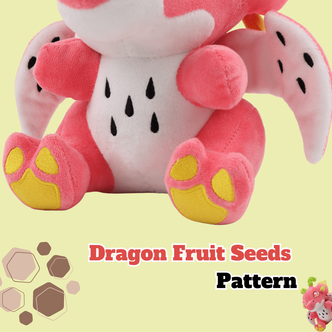 Dragon Fruit Dinosaur Plush Stuffed Animal Toy Dragon Fruit Plush