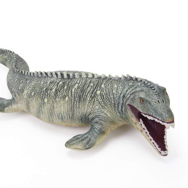 17‘’ Realistic Mosasaurus Dinosaur Soft Action Figure Model Toy Decor