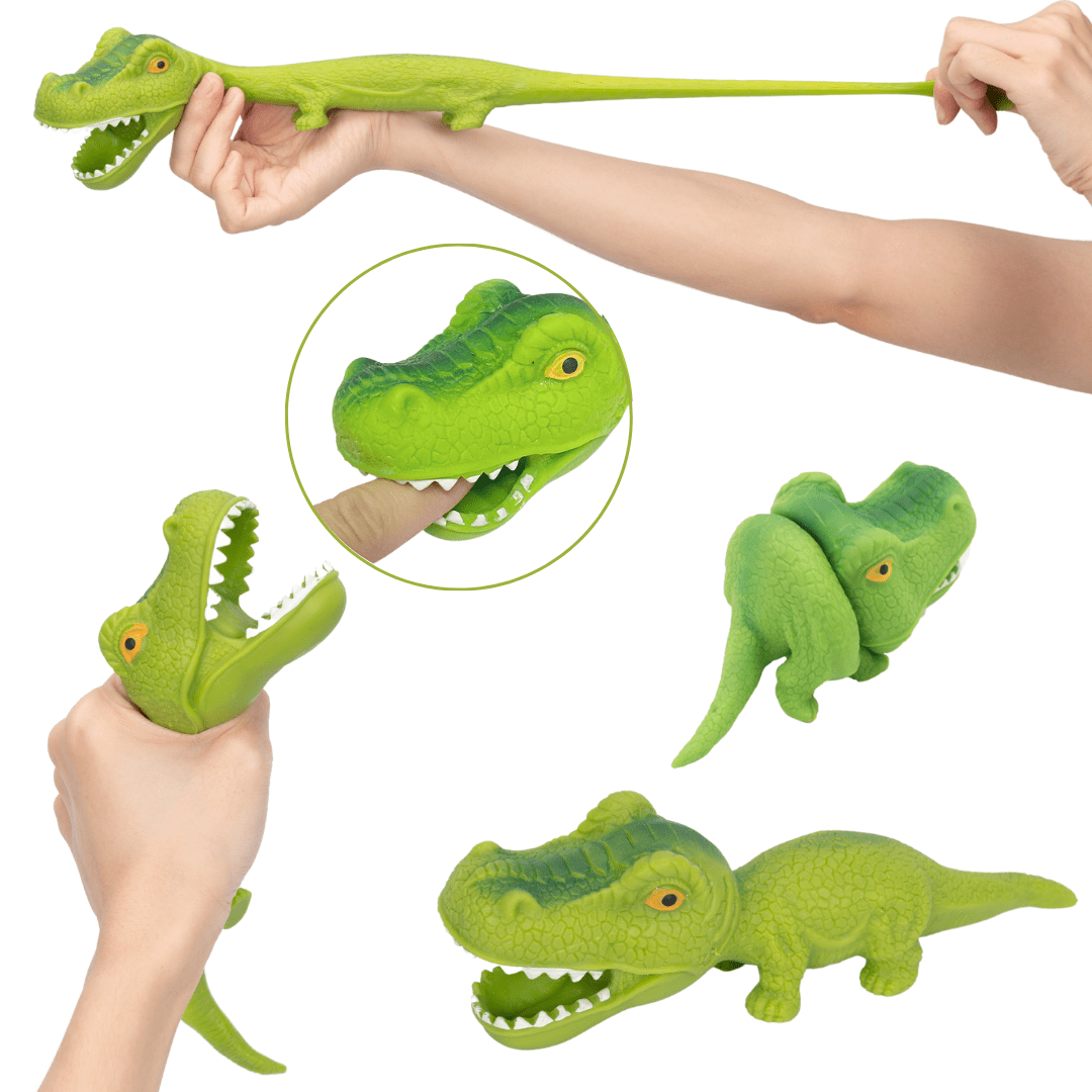 Stretchy Dinosaur Toy Squishy Animal Stuffed Memory Sand Stress Relief Fidget Toys Dinosaur 1 PC