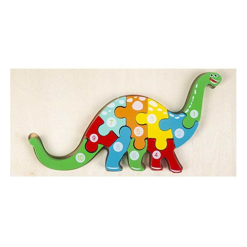 Montessori Wooden Puzzle for Toddlers Brain Teaser Board Early Education Toys