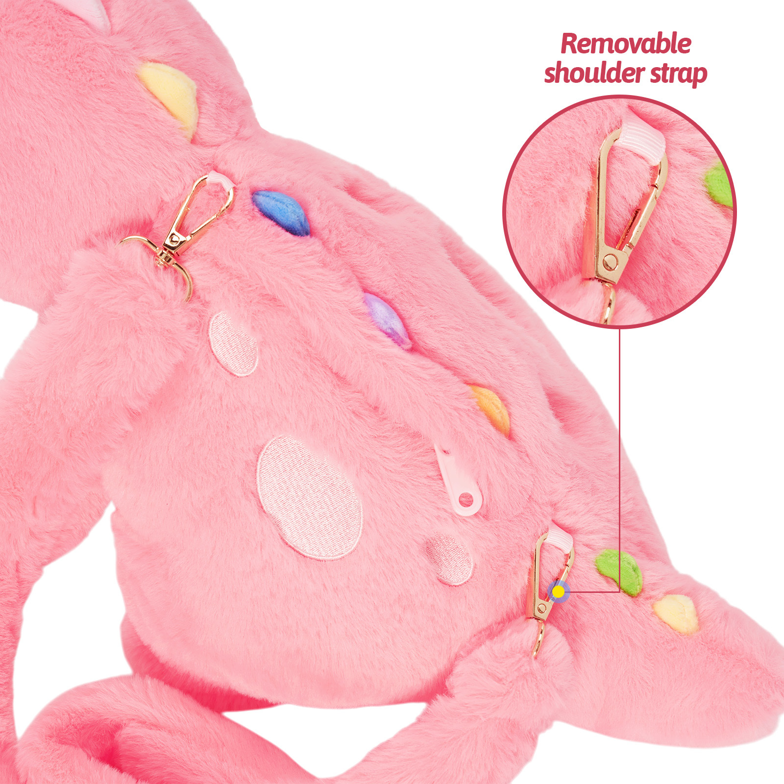 Dinosaur Plush Stuffed Animal with 4 Baby Dinosaur