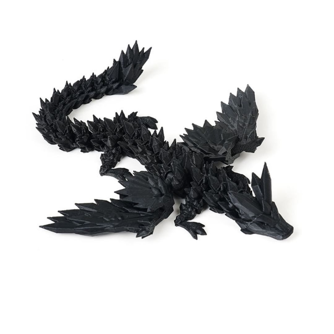 3D Printed Dinosaur Fly Dragon Toy with Movable Joints