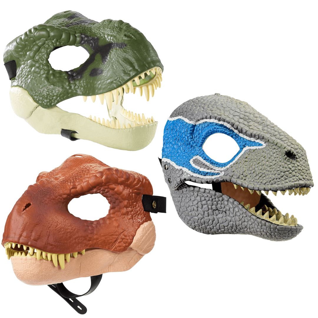 3D PU Dinosaur Dragon Mask Halloween Party Props Costumes Decoration