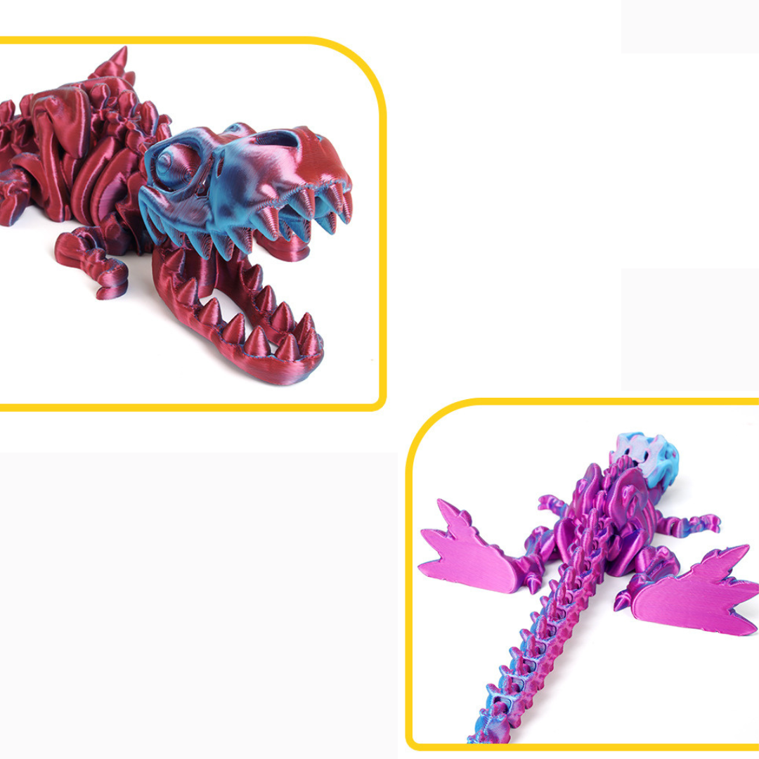 3D Printed TRex Tyrannosaurus Dinosaur Toy 25cm