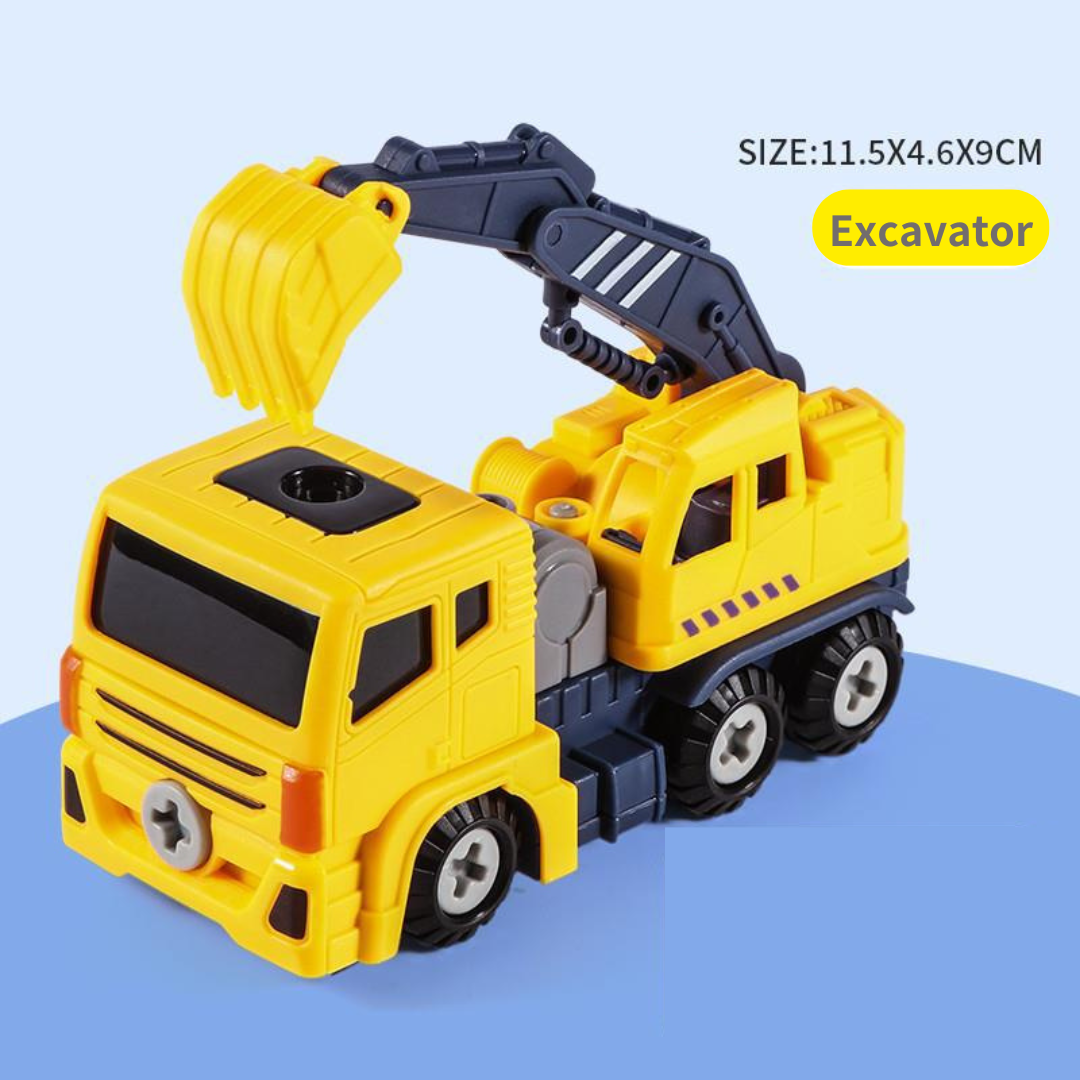 5 In 1 DIY Take Apart Truck Transforming Robot Toy