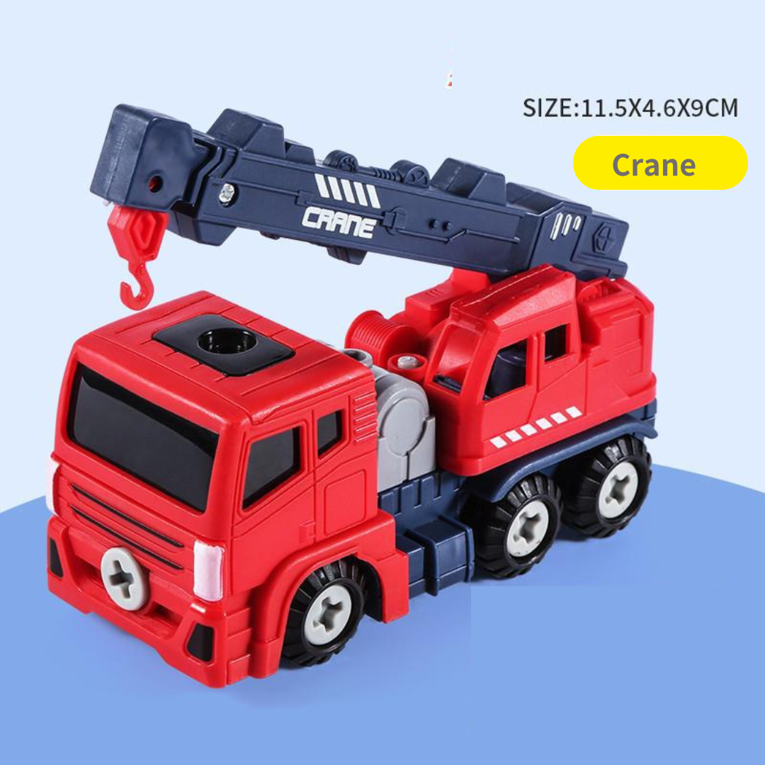 5 In 1 DIY Take Apart Truck Transforming Robot Toy